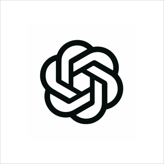 Ikona z logotipom ChatGPT.