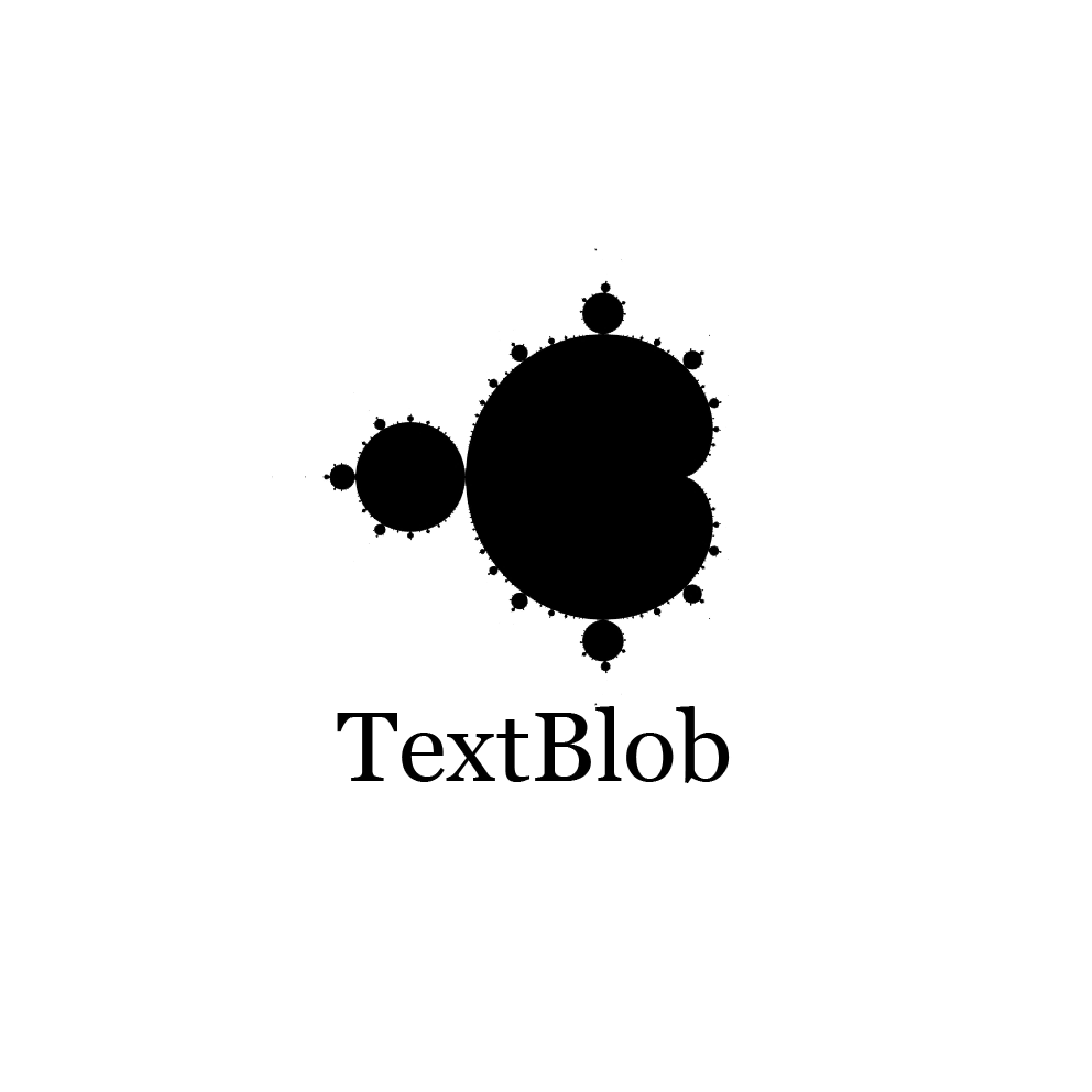Ikona z logotipom TextBlob.